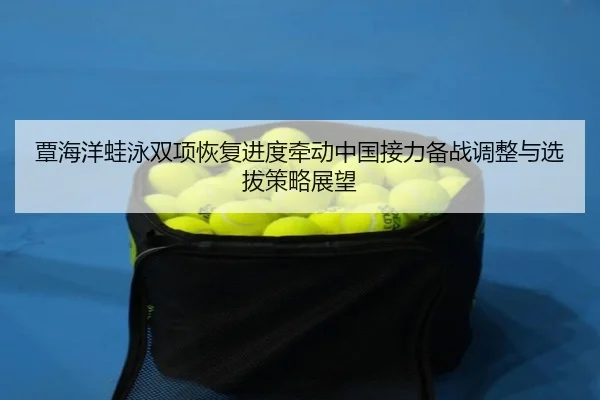 覃海洋蛙泳双项恢复进度牵动中国接力备战调整与选拔策略展望 - PGemulator